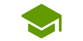 grünes Schulen Icon