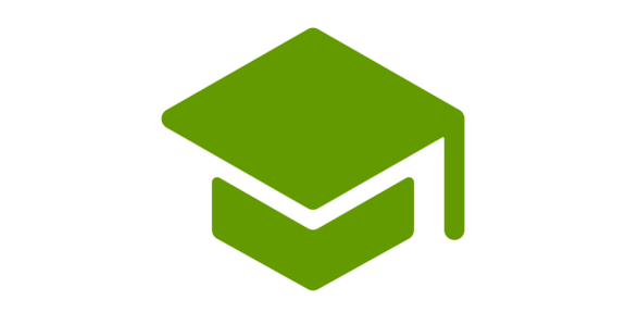 grünes Schulen Icon